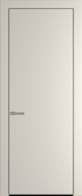 Межкомнатная дверь Profil Doors 1 PA Никель матовый Кремовая Магнолия (RAL 120-04)
