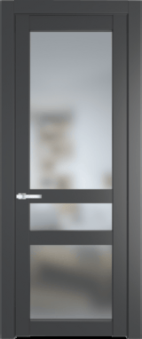 Межкомнатная дверь Profil Doors 1.5.2 PD Матовое Графит (Pantone 425С)