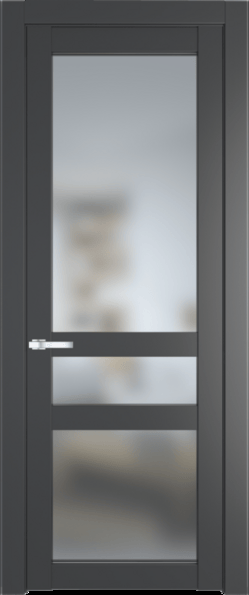 Межкомнатная дверь Profil Doors 1.5.2 PD Матовое Графит (Pantone 425С)