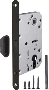 Корпус Fuaro (Фуаро) врезного замка MAGNM85C-50 (M85C-50) BL черный