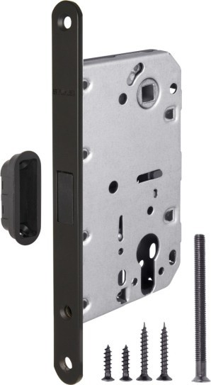 Корпус Fuaro (Фуаро) врезного замка MAGNM85C-50 (M85C-50) BL черный
