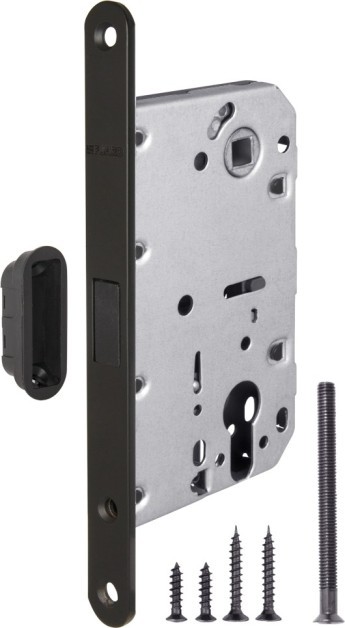 Корпус Fuaro (Фуаро) врезного замка MAGNM85C-50 (M85C-50) BL черный