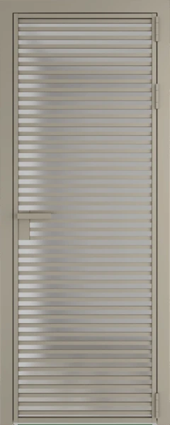 Алюминиевая дверь Profil Doors 12 AG Никель матовый Матовое