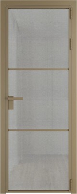 Алюминиевая дверь Profil Doors 13 AG Шампань Рэте