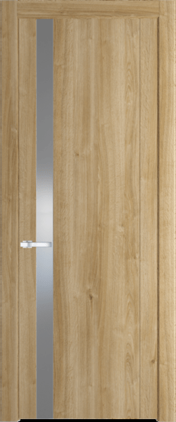Межкомнатная дверь Profil Doors Orange 1.2N.O Дуб Карамель Монохром серебро (серебро матлак)