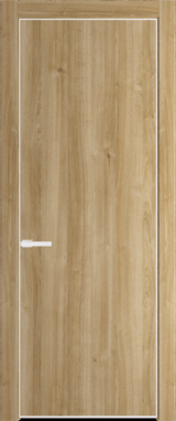 Межкомнатная дверь Profil Doors Orange 1 NE.O Дуб Карамель Белый матовый RAL9003