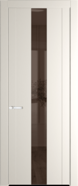 Межкомнатная дверь Profil Doors 1.9 P Зеркало бронзовое Перламутр белый