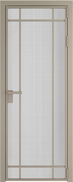 Алюминиевая дверь Profil Doors 5 AG Никель матовый Кризет