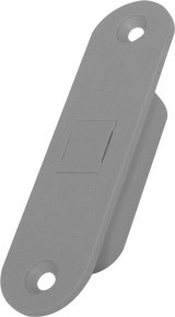 Ответная планка AGB (АГБ) для защелок Touch (для деревянных коробок) B02404.31.78 (серый)