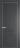 Межкомнатная дверь Profil Doors 27 PA Серебро Графит (Pantone 425С)