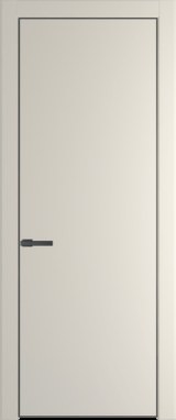 Межкомнатная дверь Profil Doors 1 PA Серая ночь Кремовая Магнолия (RAL 120-04)