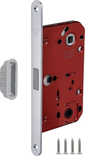 Защелка Fuaro (Фуаро) врезная магнитная MAGNM96WC-50/BL INOX SSC-16 сатин. хром (блистер)