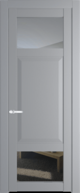 Межкомнатная дверь Profil Doors 1.3.4 PD Прозрачное Смоки (RAL 870-02)