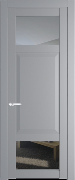 Межкомнатная дверь Profil Doors 1.3.4 PD Прозрачное Смоки (RAL 870-02)