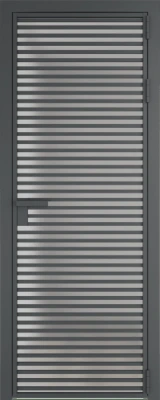 Алюминиевая дверь Profil Doors 12 AG Серая ночь Матовое