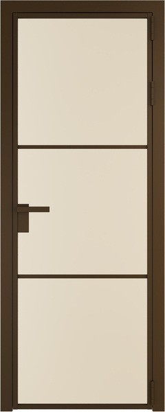 Алюминиевая дверь Profil Doors 13 AG Деорэ Монохром жемчуг