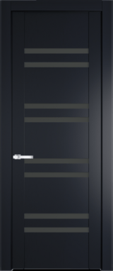 Межкомнатная дверь Profil Doors 1.6 P Графит Нэви Блу (RAL 7016)