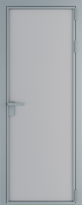 Алюминиевая дверь Profil Doors Orange 1 AP.O Лайт грей элегант Серебро