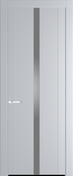 Межкомнатная дверь Profil Doors 1.8 P Монохром серебро (серебро матлак) Лайт Грей (RAL 870-01)