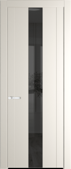 Межкомнатная дверь Profil Doors 1.9 P Зеркало серое Перламутр белый