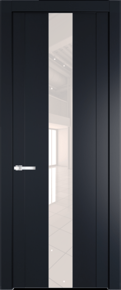 Межкомнатная дверь Profil Doors 1.9 P Перламутровый лак Нэви Блу (RAL 7016)