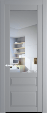 Межкомнатная дверь Profil Doors 2.5.3 PD Смоки (RAL 870-02) Прозрачное