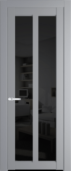 Межкомнатная дверь Profil Doors 2.7.2 PD Смоки (RAL 870-02) Черное тонированное