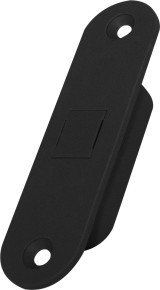 Ответная планка AGB (АГБ) для защелок Touch (для деревянных коробок) B02404.31.93 (черный)