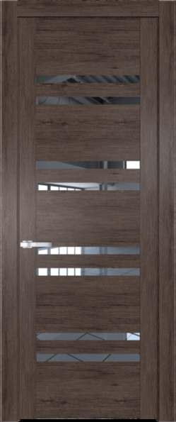 Межкомнатная дверь Profil Doors 1.6 N Прозрачное Дуб Тобакко