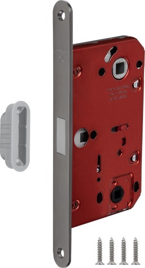 Защелка Fuaro (Фуаро) врезная магнитная MAGNM96WC-50/BL INOX GR-23 графит (блистер)