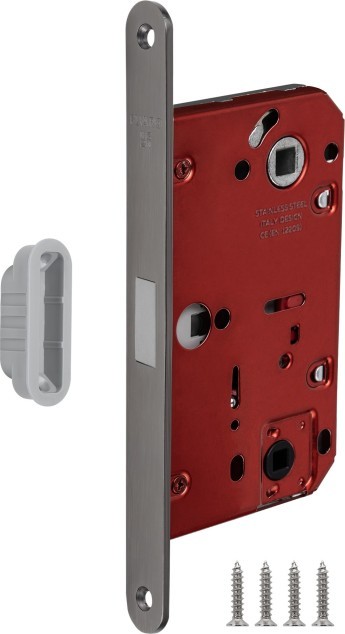 Защелка Fuaro (Фуаро) врезная магнитная MAGNM96WC-50/BL INOX GR-23 графит (блистер)