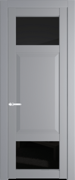 Межкомнатная дверь Profil Doors 1.3.4 PD Черное тонированное Смоки (RAL 870-02)