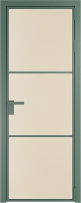 Алюминиевая дверь Profil Doors 13 AG Зеленый воск Монохром жемчуг