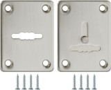 Накладка Fuaro (Фуаро) на сувальдный замок ESC.S-lift+S/K.set (ESC081/082) мат.никель (2шт.)