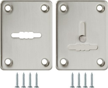 Накладка Fuaro (Фуаро) на сувальдный замок ESC.S-lift+S/K.set (ESC081/082) мат.никель (2шт.)