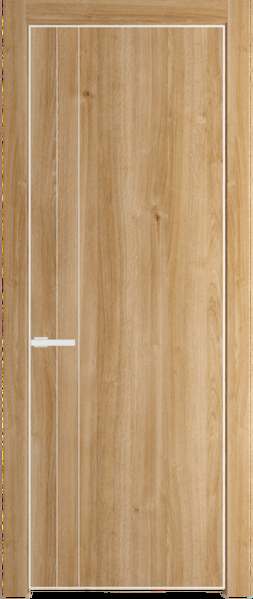 Межкомнатная дверь Profil Doors 12 NE Дуб Карамель Белый матовый RAL9003