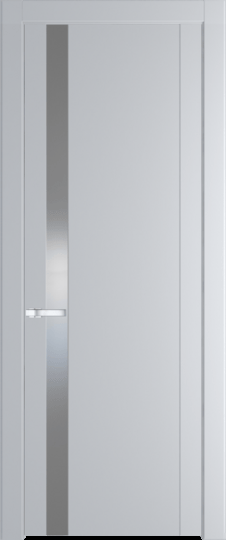 Межкомнатная дверь Profil Doors 1.2 P Монохром серебро (серебро матлак) Лайт Грей (RAL 870-01)
