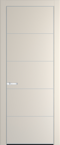 Межкомнатная дверь Profil Doors 15 PE Кремовая Магнолия (RAL 120-04) Серебро