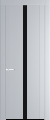 Межкомнатная дверь Profil Doors 1.8 P Монохром черный Лайт Грей (RAL 870-01)