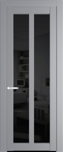 Межкомнатная дверь Profil Doors 1.7.2 PD Смоки (RAL 870-02) Черное тонированное