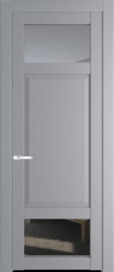 Межкомнатная дверь Profil Doors 2.3.4 PD Смоки (RAL 870-02) Прозрачное
