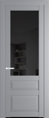 Межкомнатная дверь Profil Doors 2.5.3 PD Смоки (RAL 870-02) Черное тонированное