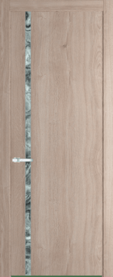 Межкомнатная дверь Profil Doors 21 NW Атриум серебро Дуб Сонома