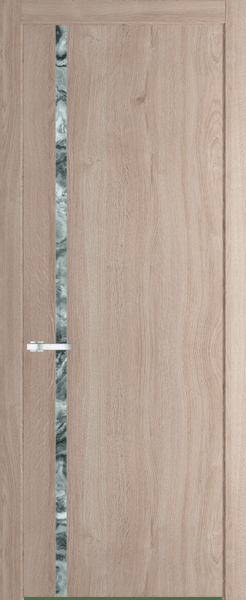 Межкомнатная дверь Profil Doors 21 NW Атриум серебро Дуб Сонома