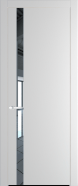 Межкомнатная дверь Profil Doors 18 PW Зеркало Крем Вайт (RAL 120-02)