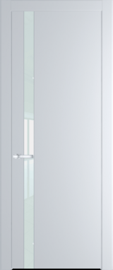 Межкомнатная дверь Profil Doors 18 PW Lacobel Белый лак Вайт (RAL 110 96 02)
