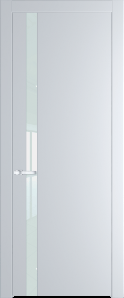 Межкомнатная дверь Profil Doors 18 PW Lacobel Белый лак Вайт (RAL 110 96 02)