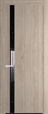 Межкомнатная дверь Profil Doors 1.2 N Черный лак Дуб Сонома