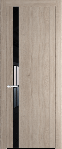 Межкомнатная дверь Profil Doors 1.2 N Черный лак Дуб Сонома