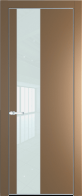 Межкомнатная дверь Profil Doors Orange 19 PE.O Черный лак Перламутр золото Серебро